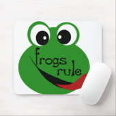 Tapis De Souris Règle de grenouilles (Avec souris)