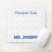 Tapis De Souris Règle du principal coloré personnalisable (Avec souris)