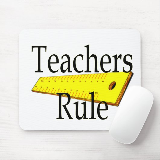 Tapis De Souris Règle Mousepad de professeurs (Avec souris)