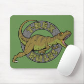 Tapis De Souris Règlement T-Rex Mousepad (Avec souris)