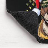 Tapis De Souris Reindeer Camo American Flag Christmas Pajama X-mas (Coin)