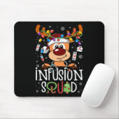 Tapis De Souris Reindeer noël infusion infirmière escouade stethos (Avec souris)