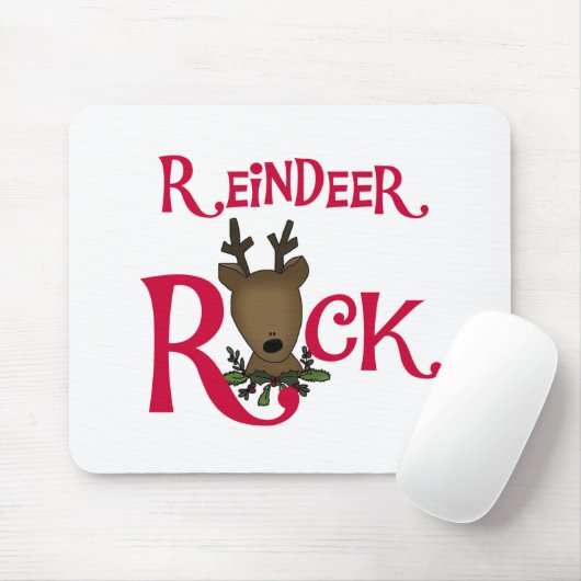 Tapis De Souris Reindeer Rock (Avec souris)
