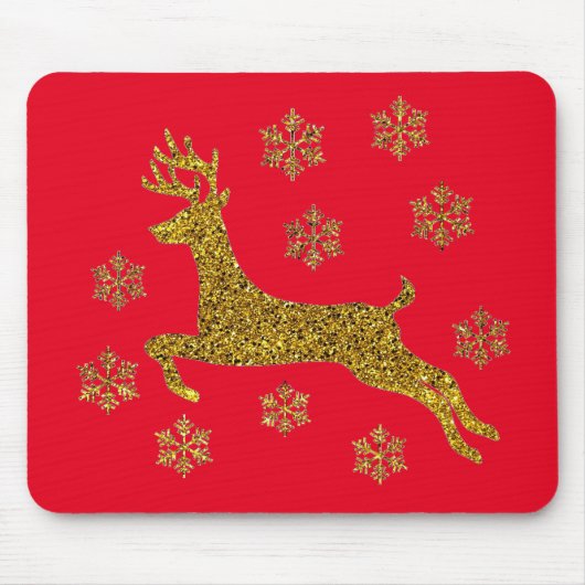 Tapis De Souris Reinder de Noël (Devant)