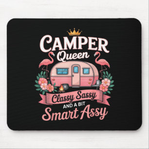 Tapis De Souris Reine Camper Cly Sy Smart Y Cadeaux Camping Rv Fem
