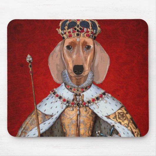 Tapis De Souris Reine Dachshund (Devant)