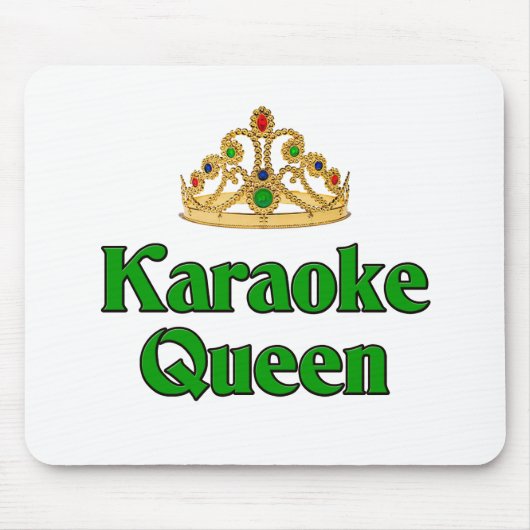 Tapis De Souris Reine de karaoke (Devant)
