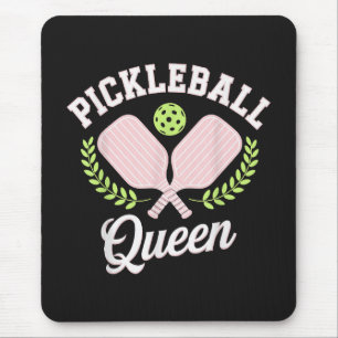 Tapis De Souris Reine de Pickleball Joueuse de Pickleball Drôle