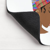 Tapis De Souris Reine des Caraïbes afro (Coin)