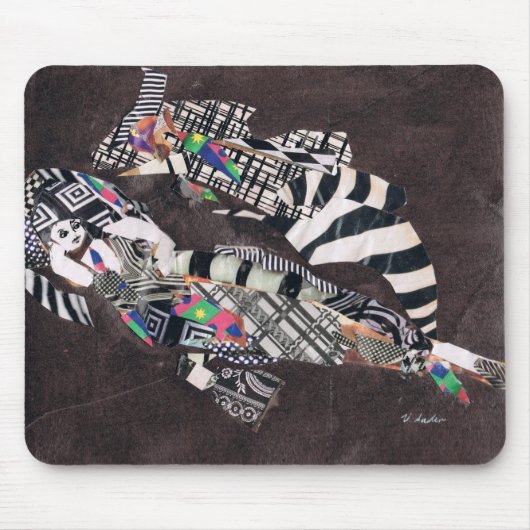 Tapis De Souris Reine du flottement de Sheba (Devant)