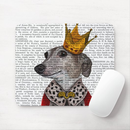Tapis De Souris Reine Greyhound (Avec souris)