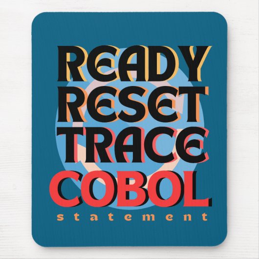 Tapis De Souris Réinitialisation de la trace de programmation Cobo (Devant)