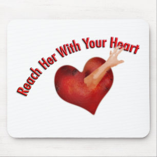Tapis De Souris Rejoignez-La Avec Votre Plaque Souris Coeur