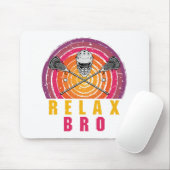 Tapis De Souris Relax Bro Lacrosse (Avec souris)