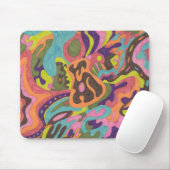 Tapis De Souris "Release" Original Abstrait (Avec souris)