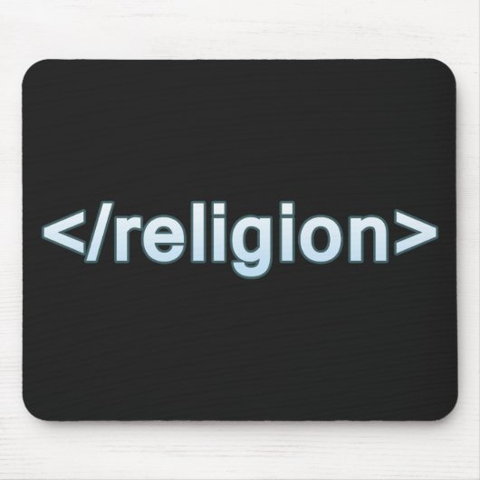 Tapis De Souris Religion de fin (Devant)