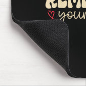Tapis De Souris Remember Your Why Motivational (Coin)