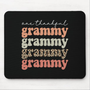 Tapis De Souris Remerciements Grammy Autumn Tree Feuilles d'automn