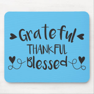 Tapis De Souris Remerciements Heureux Bénis