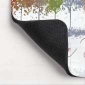 Tapis De Souris Remerciez Thanksgiving Trees et Lone Deer (Coin)