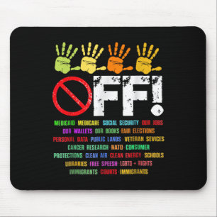 Tapis De Souris Remettez Ma Sécurité Sociale Et Ma Manifestation M