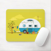 Tapis De Souris Remorque de Happy Campers (Avec souris)