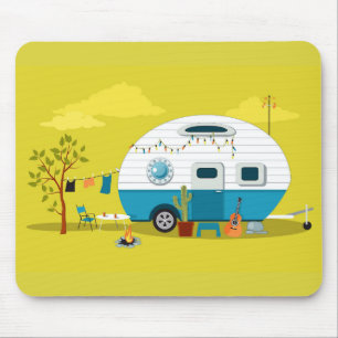 Tapis De Souris Remorque de Happy Campers