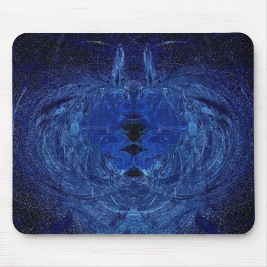 Tapis De Souris Remous bleu Mousepad (Devant)
