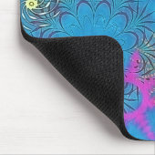 TAPIS DE SOURIS REMOUS DE FÊTE DE GRUNGE (Coin)