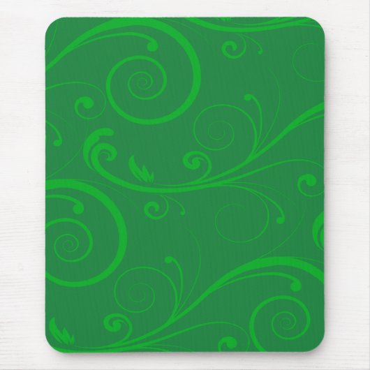 Tapis De Souris Remous de vert (Devant)