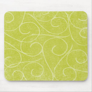 Tapis De Souris Remous de vert de chaux