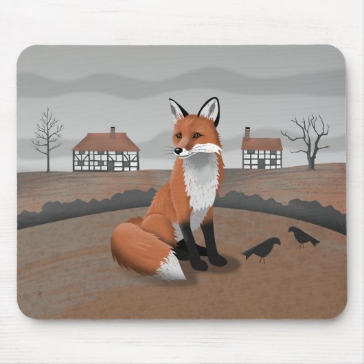 Tapis De Souris Renard (Devant)