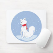 Tapis De Souris Renard arctique (Avec souris)