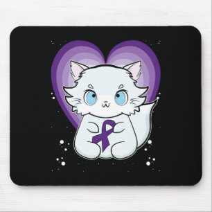 Tapis De Souris Renard Arctique Avec Ruban Heimerheimer Sensibilis