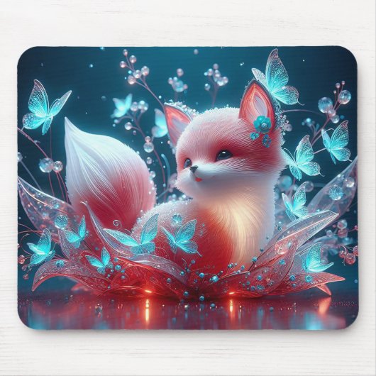 Tapis De Souris Renard de bébé (Devant)