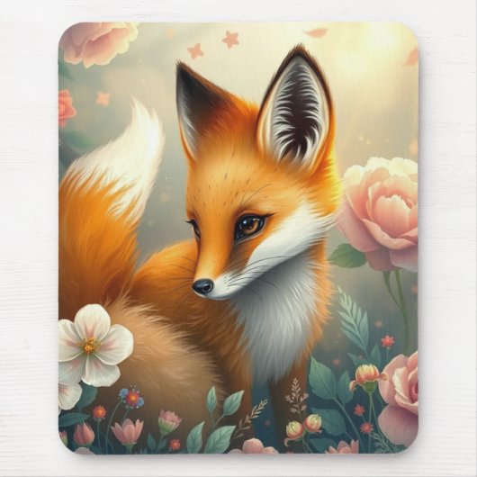 Tapis De Souris Renard rêveur  (Devant)