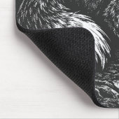 Tapis De Souris Renard rusé de la forêt — par BurnsInHell (Coin)