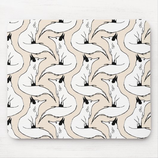 Tapis De Souris Renards arctiques (Devant)