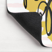 Tapis De Souris Rencontrez-moi en noir et or de Paris (Coin)