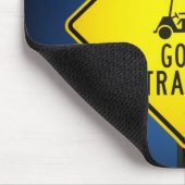 Tapis De Souris Rendement sur le trafic de golf (Coin)