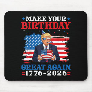 Tapis De Souris Rendez anniversaire génial 1776 2026 Politigovernm