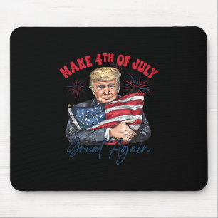 Tapis De Souris Rendez au 4 juillet sa grandeur à nouveau drôle Tr