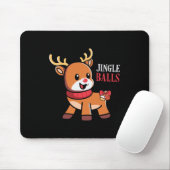 Tapis De Souris Rendez-vous cadeau de Noël Jingle Balls (Avec souris)