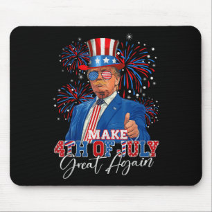 Tapis De Souris Rendre 4 juillet grand encore Feu patriotique