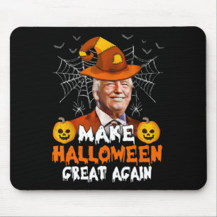 Tapis De Souris Rendre Halloween super encore drôle Trump Jack O L