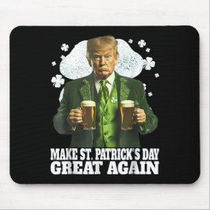 Tapis De Souris Rendre la fête de la Saint Patrick grande à nouvea