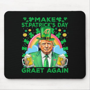 Tapis De Souris Rendre la fête de la Saint Patrick grande à nouvea
