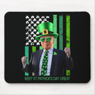 Tapis De Souris Rendre la grandeur du Jour de la Saint Patrick à l