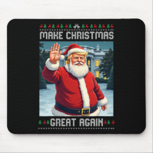 Tapis De Souris Rendre Noël super Trump à nouveau Noël laid