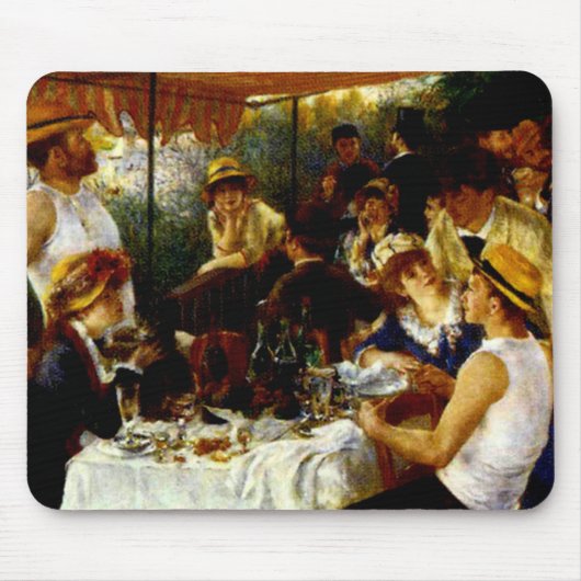 TAPIS DE SOURIS RENOIR "PARTIE DE BATEAU " (Devant)